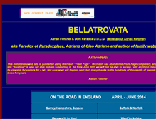Tablet Screenshot of bellatrovata.com